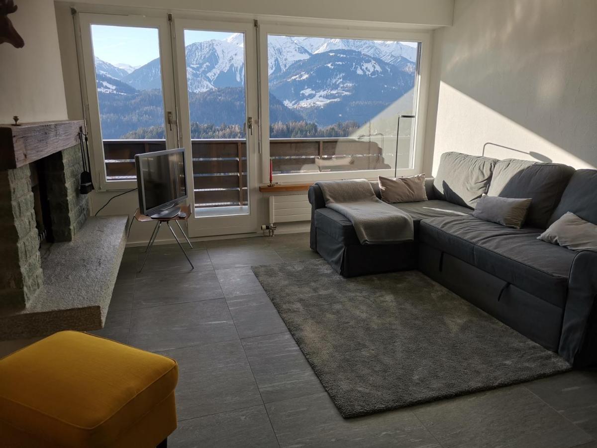 Ferienwohnung in Trin Exterior foto